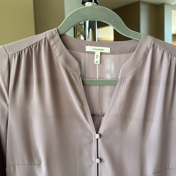 Maurice’s Women’s Purple Blouse - Picture 2 of 5